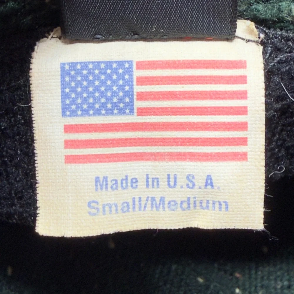 Vintage REI Tweed Bucket Hat Womens Size Small Medium Green Speckled Made in USA